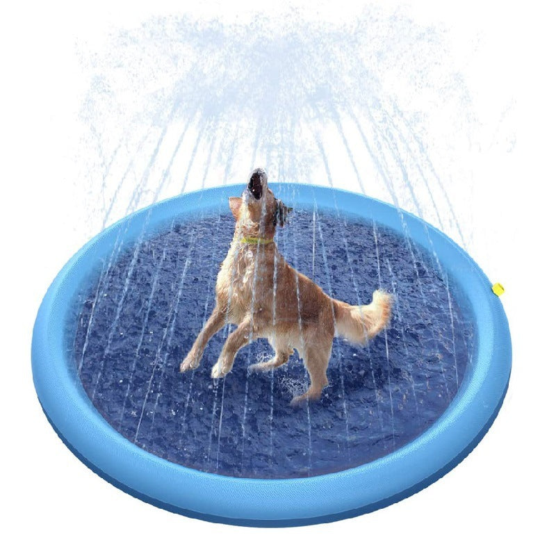 Luxury Pet Water Spray Splash Pad for Kids & Pets🐾 Pet Dog Pool Summer Outdoor Water Toys Gifting By Julia M