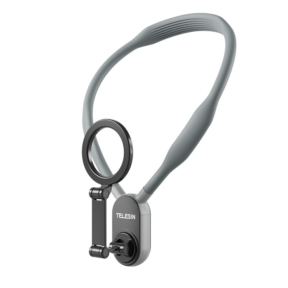 Elegant Magnetic Neck Mount for Effortless Phone Handling Phone Neck Hanging Bracket Gifting By Julia M