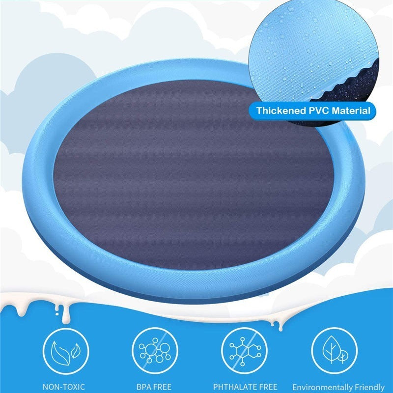 Luxury Pet Water Spray Splash Pad for Kids & Pets🐾 Pet Dog Pool Summer Outdoor Water Toys Gifting By Julia M