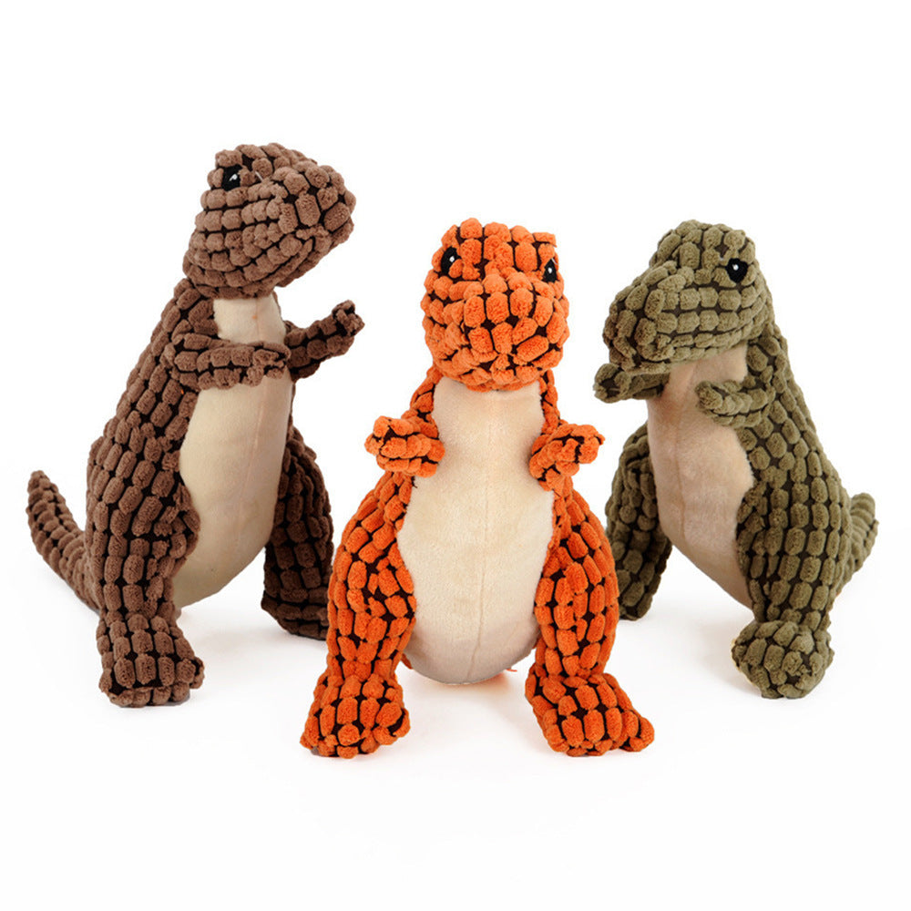 Giant Dog Dinosaur Interactive Chew Toy π¦ pet toys Gifting By Julia M Set 25cm