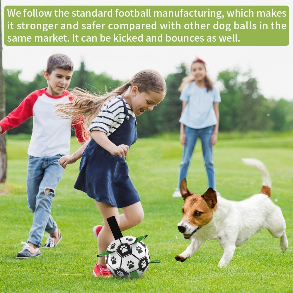 Interactive Pet Football Soccer Ball for Dogs Interactive Pet Football Health and Care - 10p