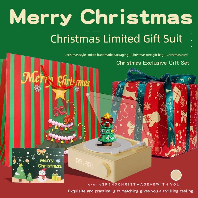 Gift for Girlfriend Niche Style Fancy Graduate Day gifting by julia m Cream yellow + Christmas style limited packaging + send Christmas tree ornaments(Christmas gift bag + writing greeting card)