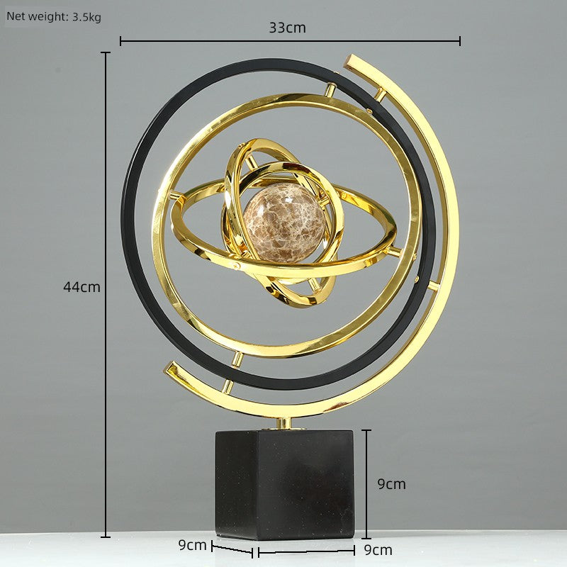 Crystal Art Ornaments Living Room Desk Earth Instrument Gifting By Julia M 110016 globe ornaments