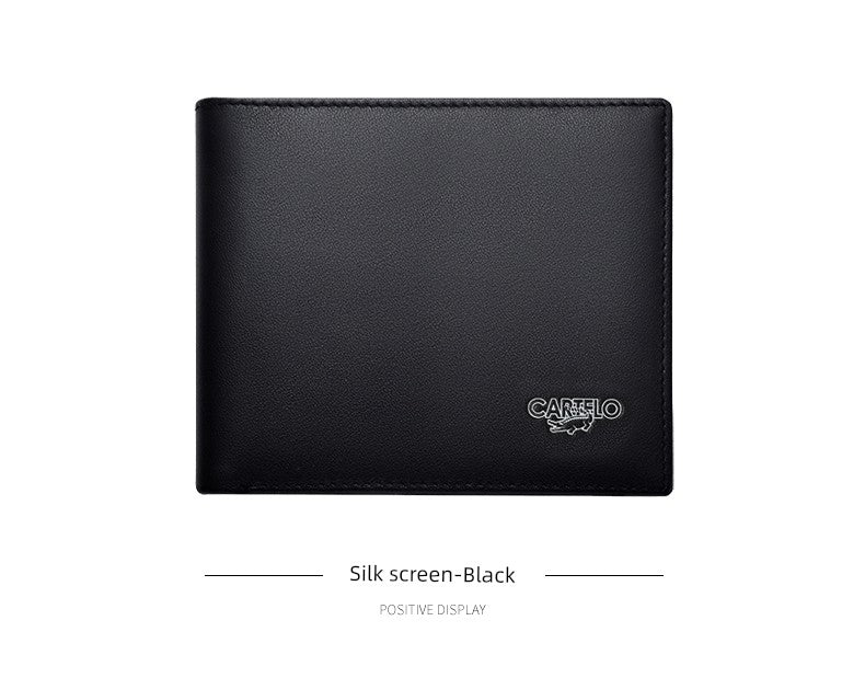 Men Genuine Leather Gift Wallet for Husband Valentine's Day gifting by julia m