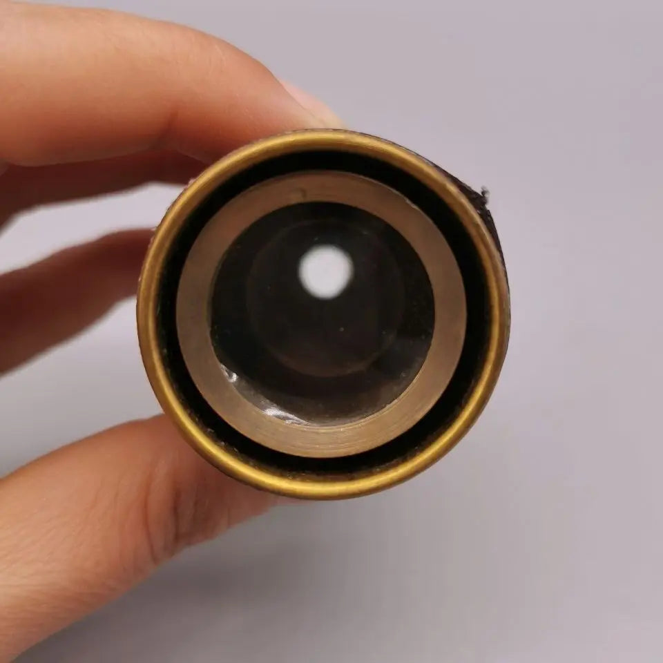 Antique Style Copper Monocular Telescope Ornament Retro Classic Telescopic Portable telescope gifting by julia m