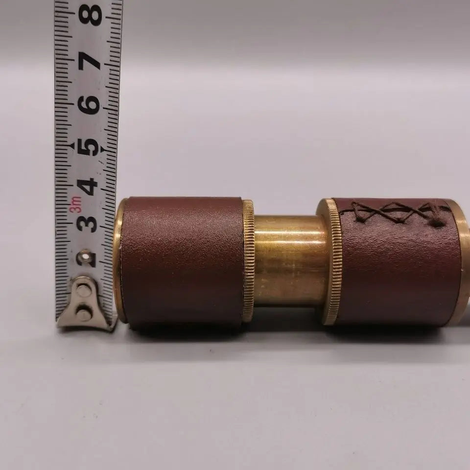 Antique Style Copper Monocular Telescope Ornament Retro Classic Telescopic Portable telescope gifting by julia m