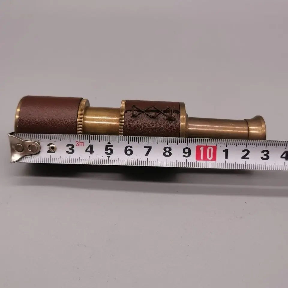 Antique Style Copper Monocular Telescope Ornament Retro Classic Telescopic Portable telescope gifting by julia m