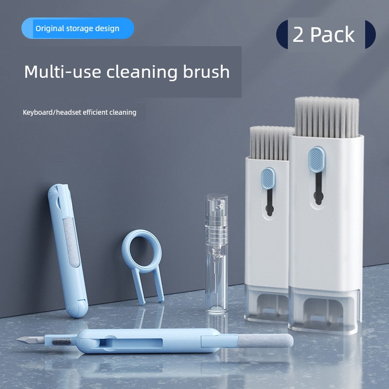 Computer Soft Brush Gap Headset Cleaning Pen Keyboard Gifting By Julia M 超值特惠⭐【蓝白】2件装