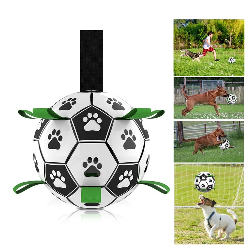 Interactive Pet Football Soccer Ball for Dogs Interactive Pet Football Health and Care - 10p