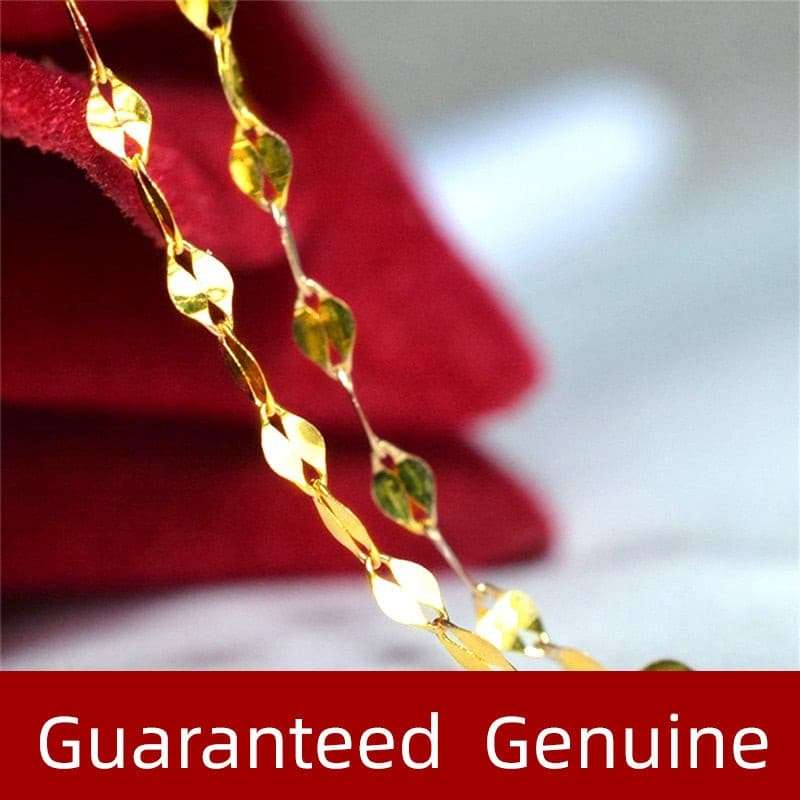 18K Gold Chain Necklace - Certified Fine Jewelry Necklaces gifting by julia m