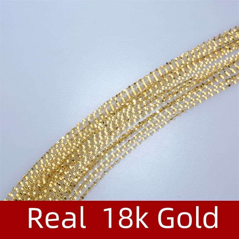 18K Gold Chain Necklace - Certified Fine Jewelry Necklaces gifting by julia m