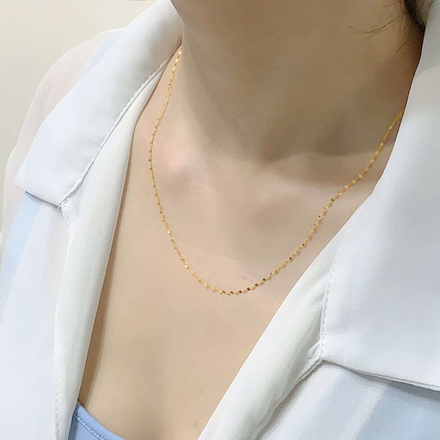 18K Gold Chain Necklace - Certified Fine Jewelry Necklaces gifting by julia m