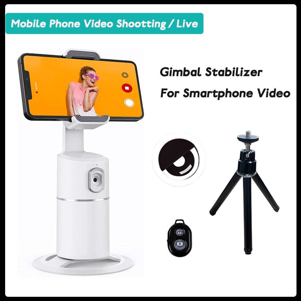 360° Rotation Tripod Mount Smart Phone Tracking Mobile Phone & Tablet Tripods & Monopods gifting by julia m