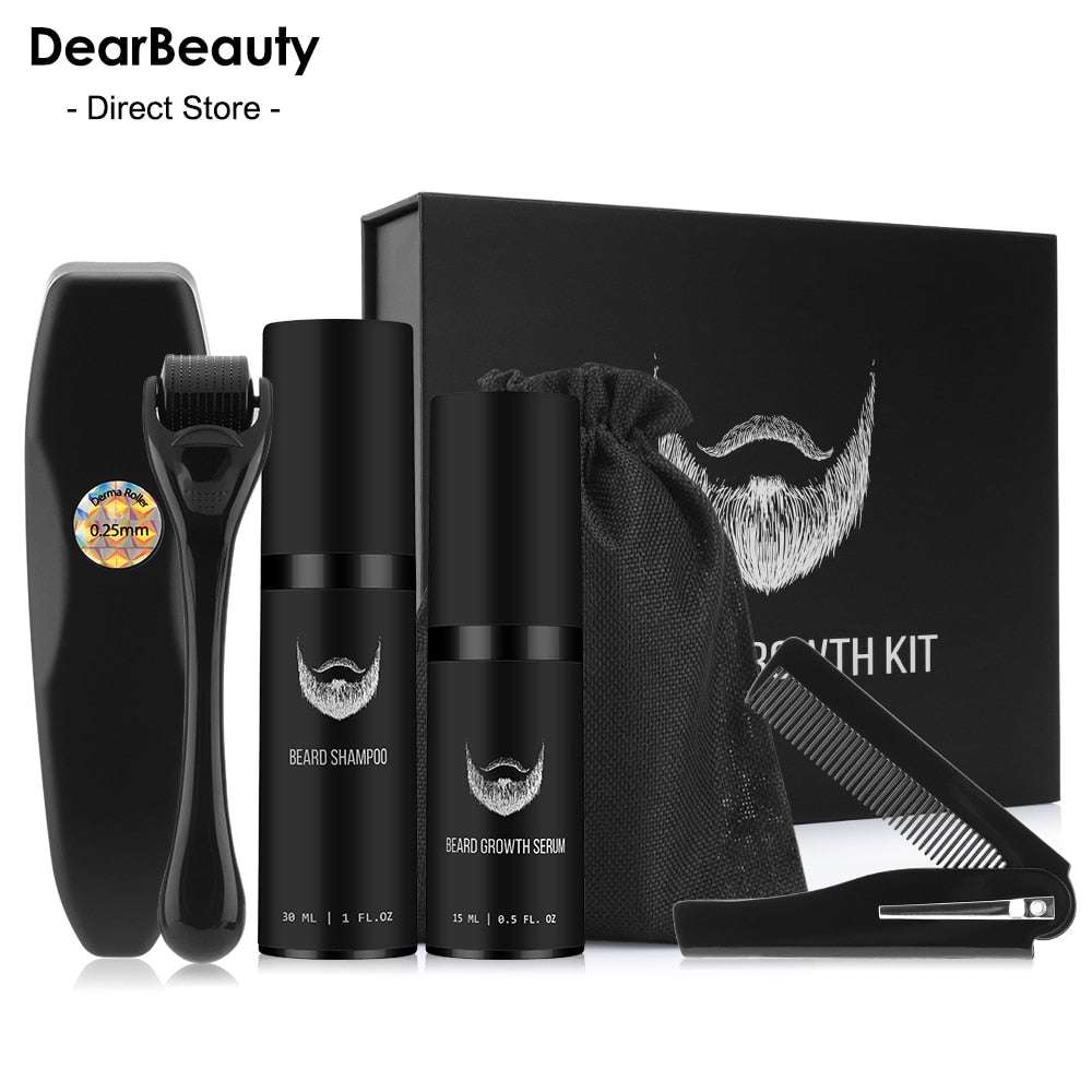 4Pc Beard Growth Set grooming kit gifting by julia m