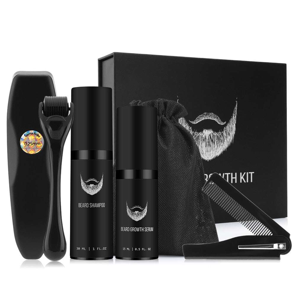4Pc Beard Growth Set grooming kit gifting by julia m China with box