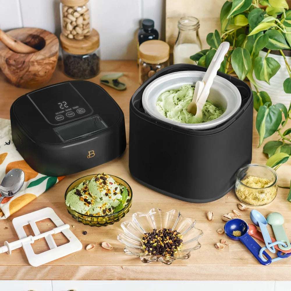Activated Black Sesame Ice Cream Maker ice cream makers Gifting By Julia M