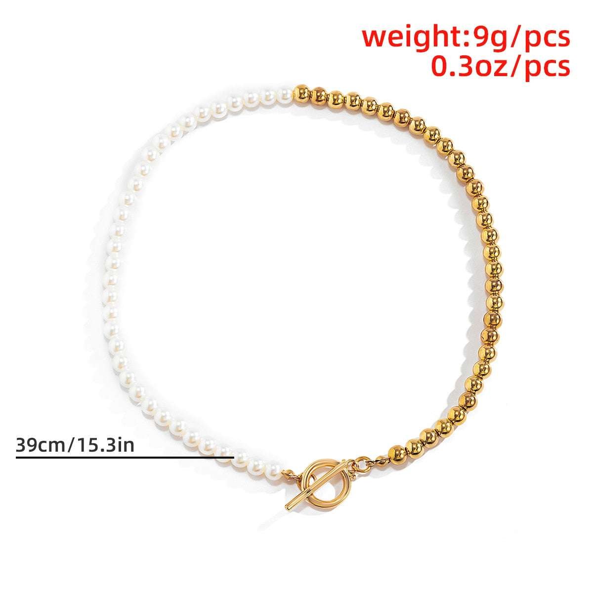 Baroque Pearl Chain Necklace Neckaces gifting by julia m