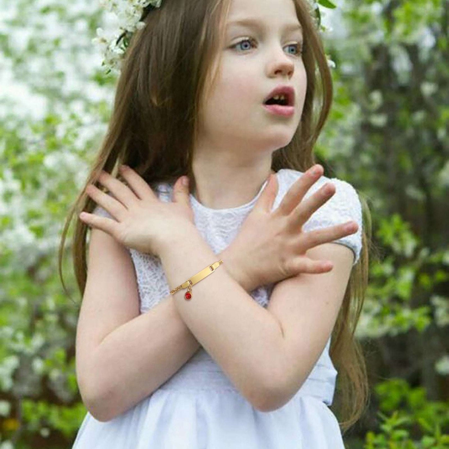 Birthstone Bracelet for Babies/kids Bracelets gifting by julia m