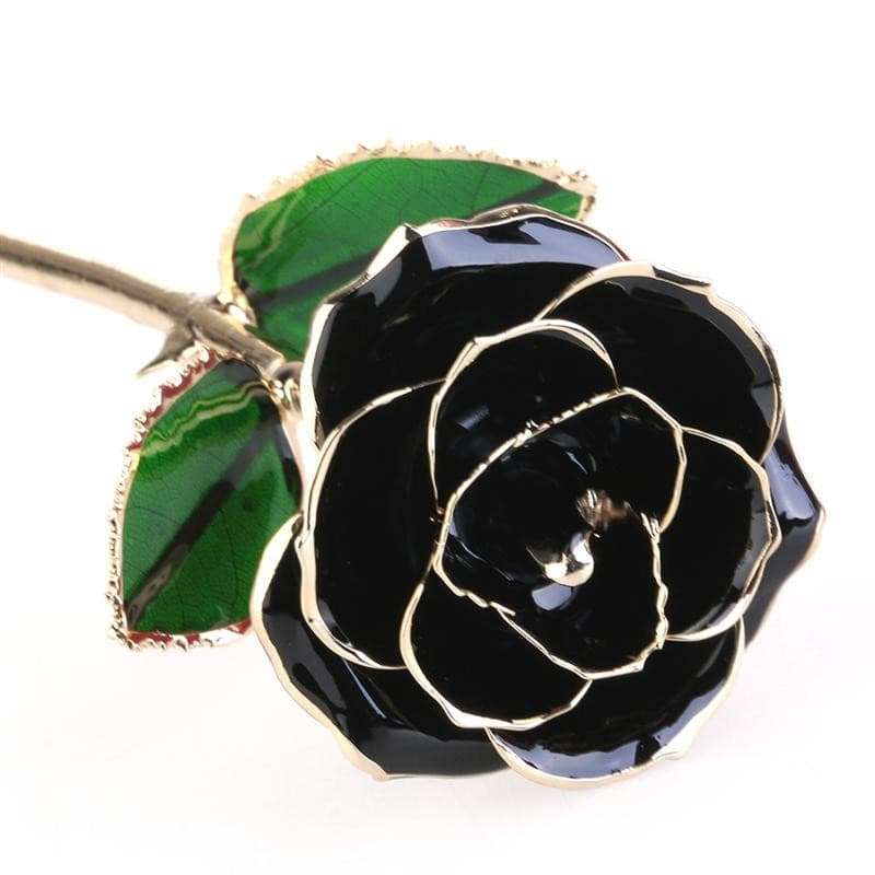 Blooming Lacquered 24K Gold Roses Plated Real Rose Artificial flora gifting by julia m