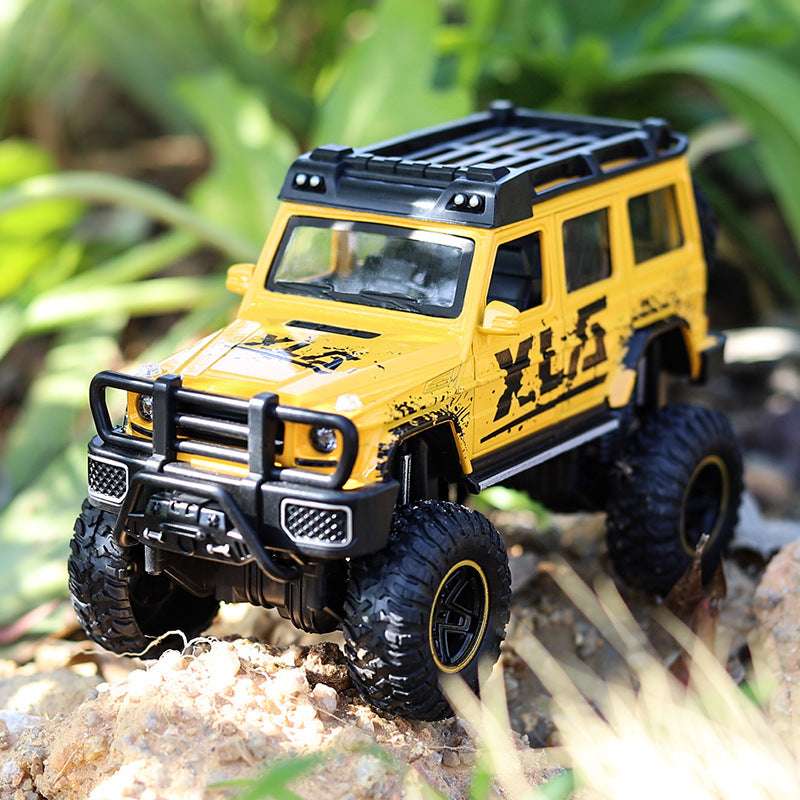 BRABUS Off-road Alloy Car Model with Music/Voice Control Toy trucks Health and Care - 10p Yellow
