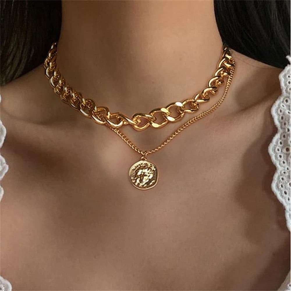 Charm Fashion Lock Pendant Necklace Necklaces gifting by julia m ENS5160002