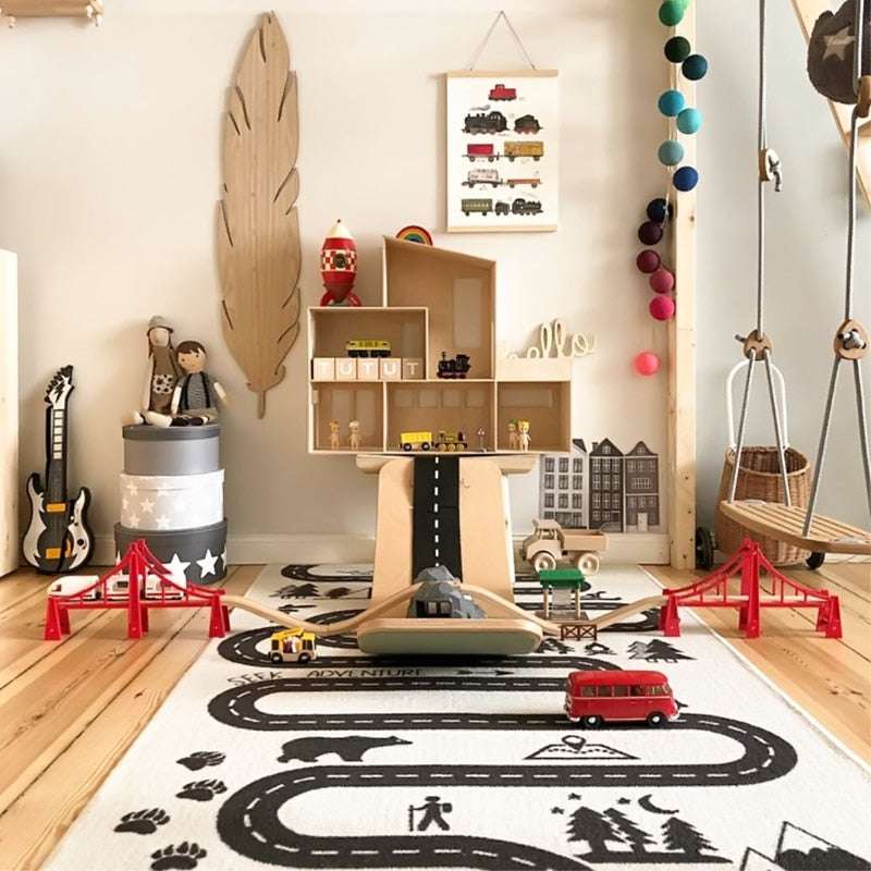 Children DIY Traffic Road Building Motorway diy traffic baby toys gifting by julia m