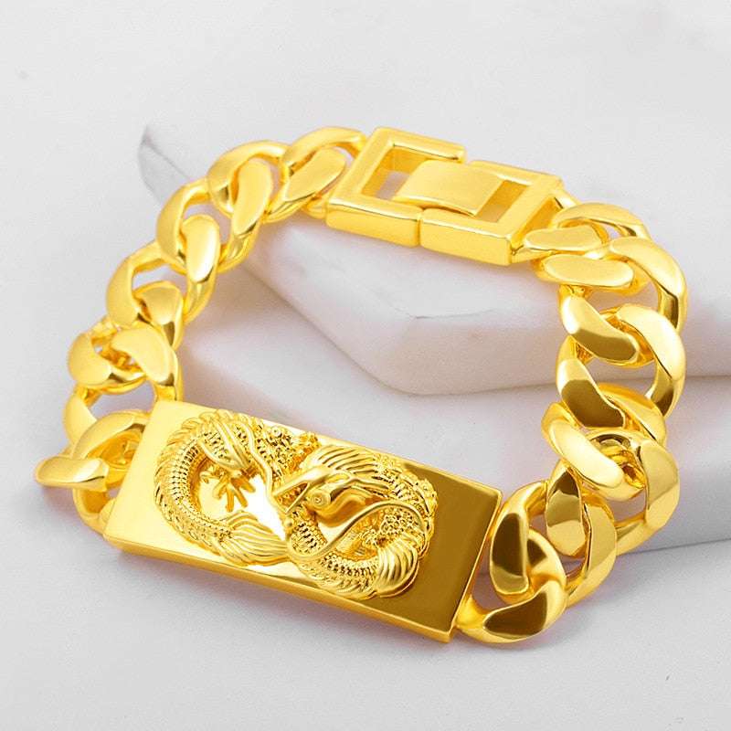 Classic Gold Filled Bracelet - Non-Fade Quality 18k gold bracelet gifting by julia m Default Title