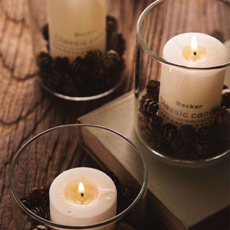 Clear Glass Votive Candle Holder Cup Candle holders Gifting By Julia M