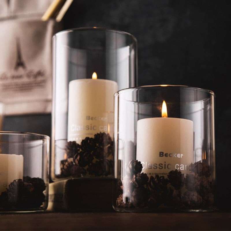 Clear Glass Votive Candle Holder Cup Candle holders Gifting By Julia M