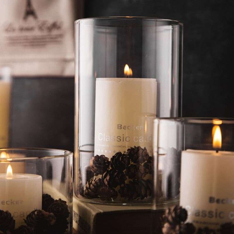 Clear Glass Votive Candle Holder Cup Candle holders Gifting By Julia M