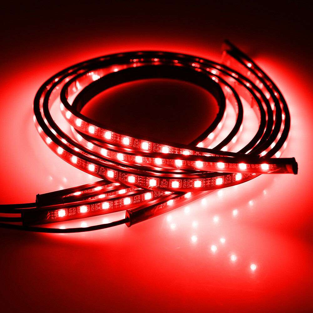 Colorful Car Underglow Light Kit Remote APP Control Car Led Neon Light Gifting by Julia M