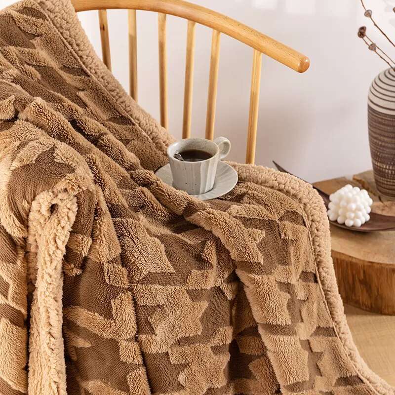 Cozy Plaid Winter Throw Blanket Gifting By Julia M