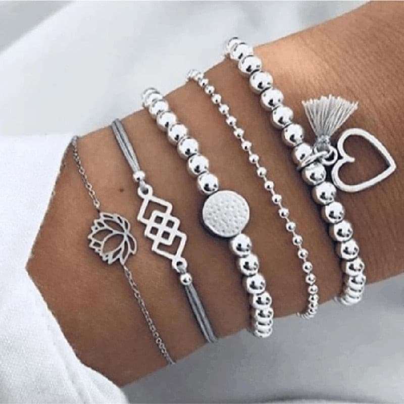 Cuban Chain Bracelets Set Bracelets gifting by julia m S22