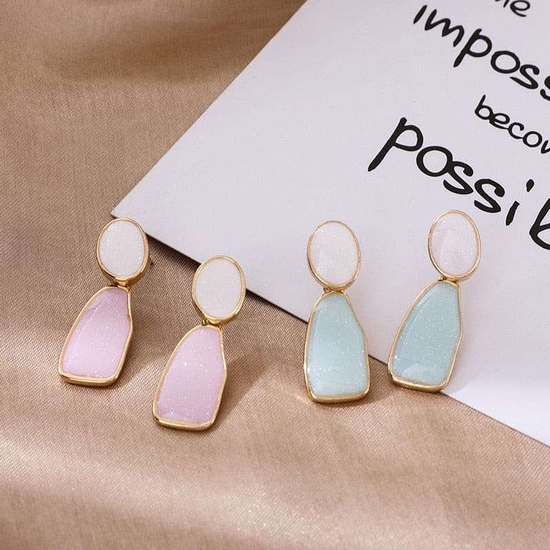 Cute Korean fashion earrings, Earrings gifting by julia m