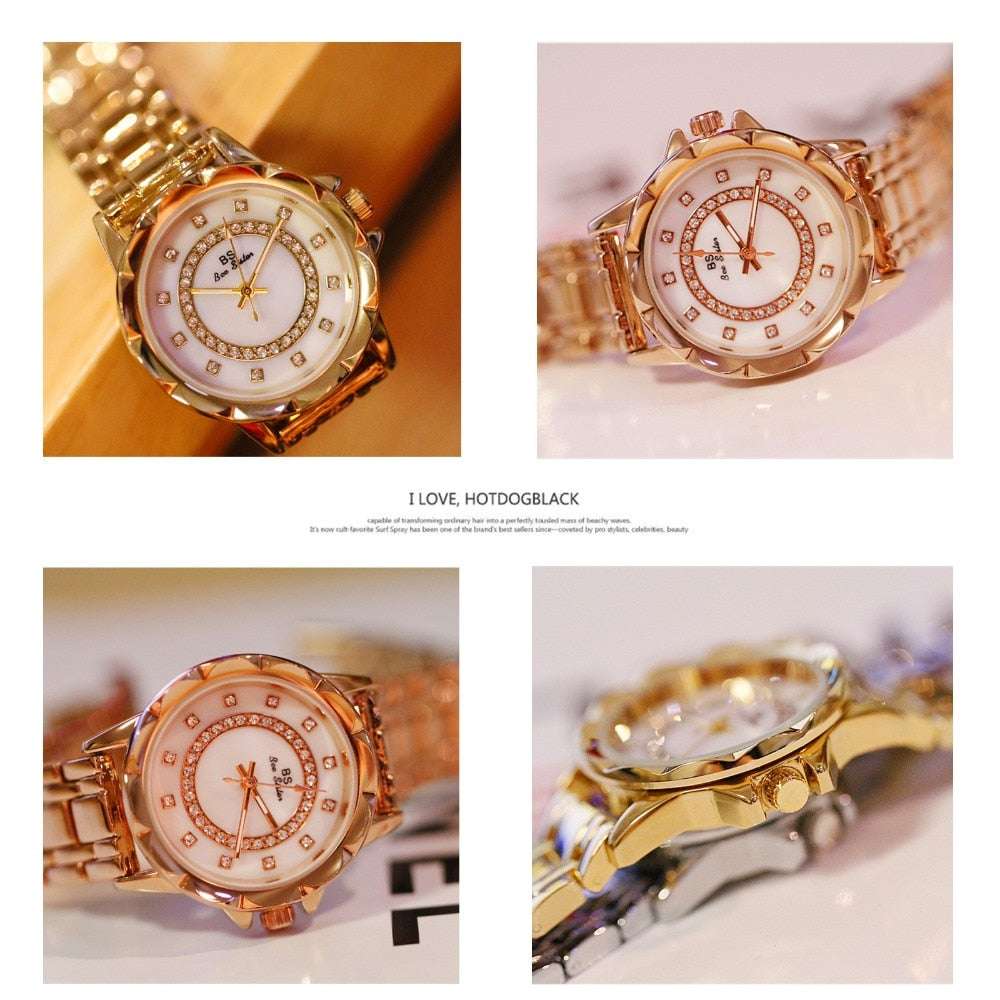 Diamond and Rhinestone Elegant Ladies Watches Watches gifting by julia m