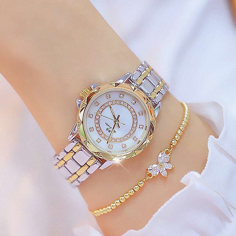 Diamond and Rhinestone Elegant Ladies Watches Watches gifting by julia m