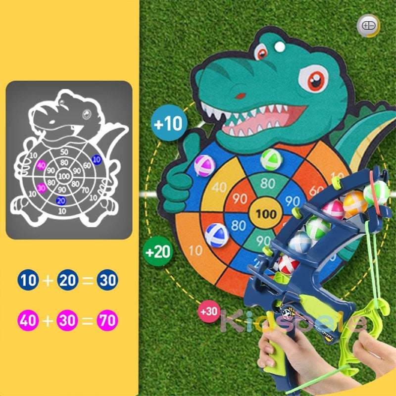 Dino Fun Slingshot Set activity toys gifting by julia m