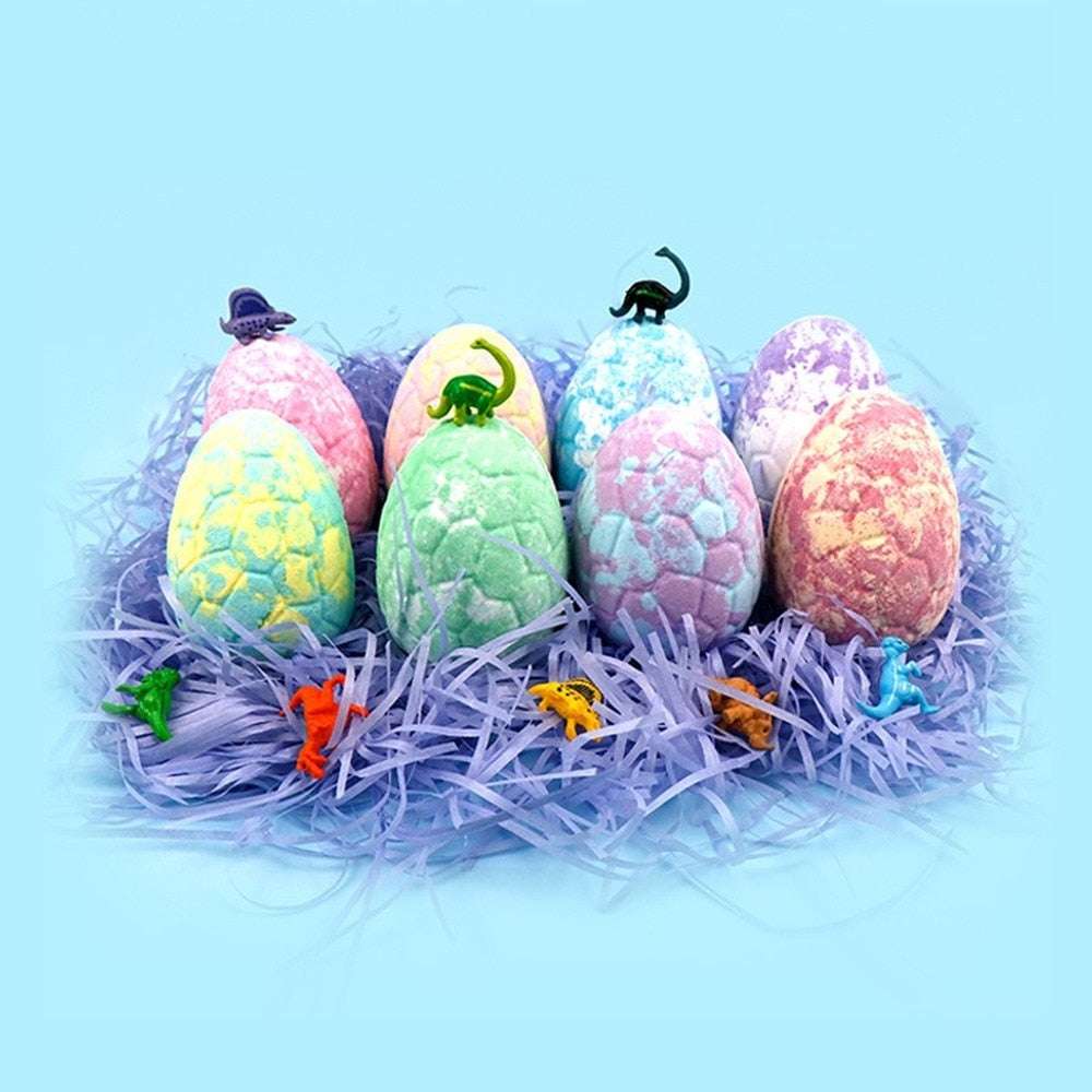 Dinosaur Egg Bath Ball - Rejuvenate and Moisturize. Dinosaur Egg Bath Salt Doll Essential Oil Aromatherapy Bath Salt Children's Toy Bath Ball Bath Salt Bomb Gifting By Julia M