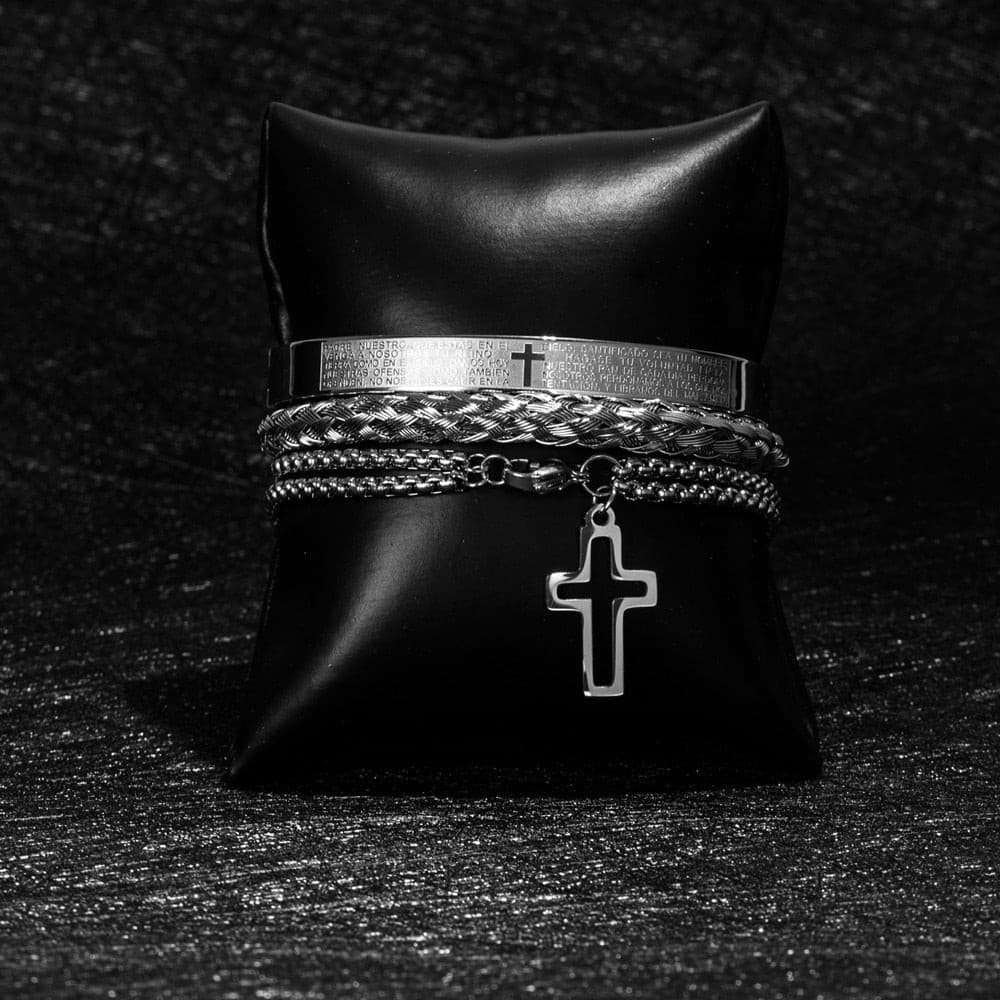 Divine Cross Charm Bracelet Divine Cross Charm Bracelet for men gifting by julia m