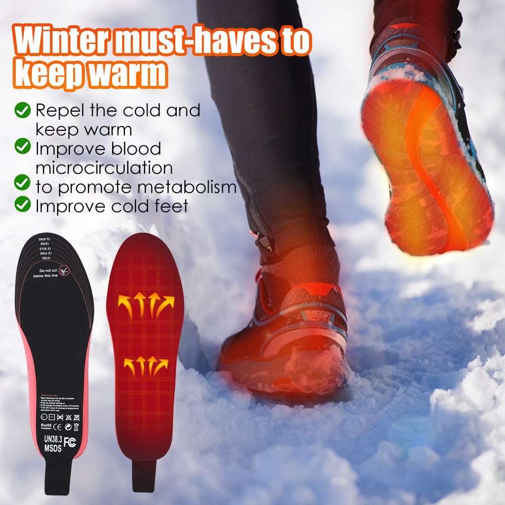 Electric Heating Insole Rechargeable Remote Control Electric Heating Insole gifting by julia m