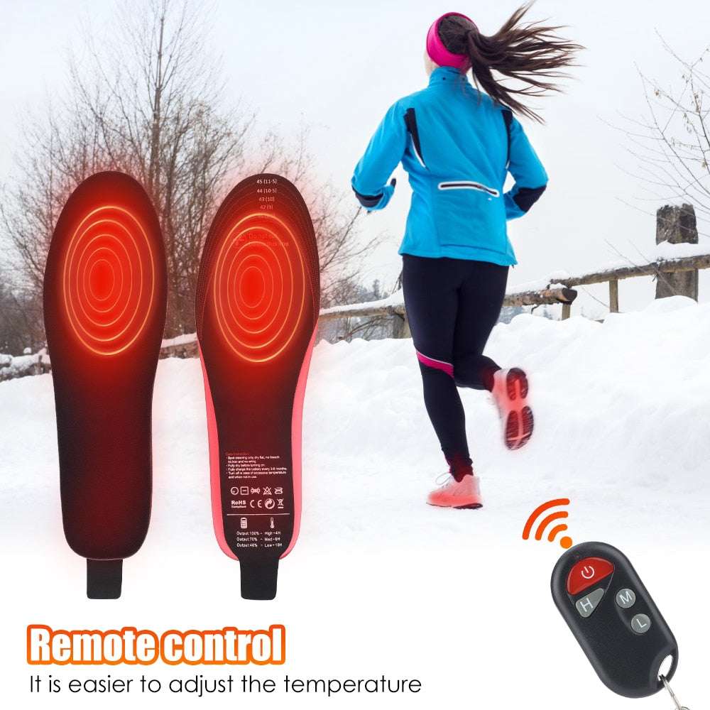 Electric Heating Insole Rechargeable Remote Control Electric Heating Insole gifting by julia m