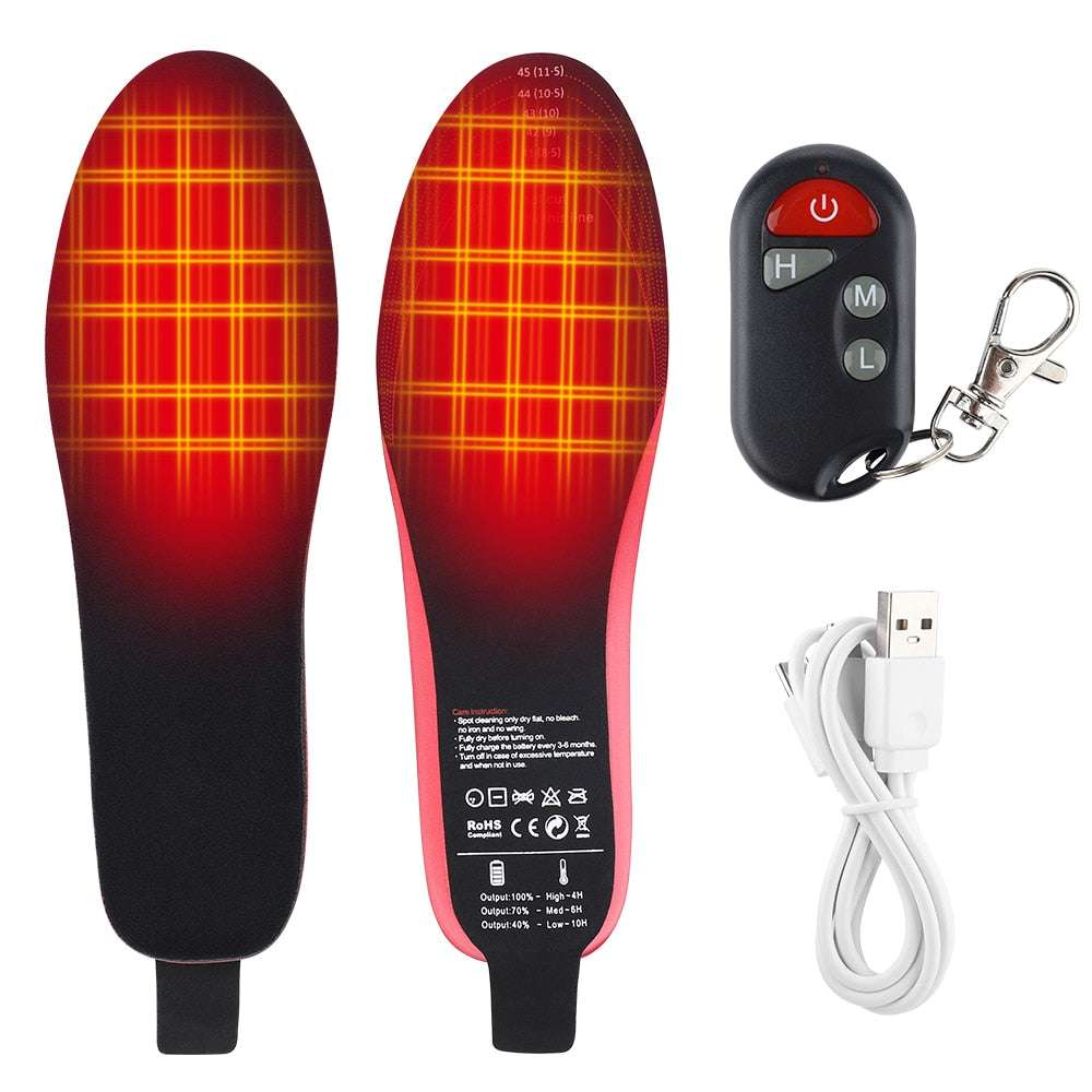 Electric Heating Insole Rechargeable Remote Control Electric Heating Insole gifting by julia m