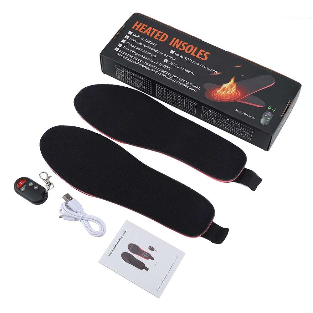 Electric Heating Insole Rechargeable Remote Control Electric Heating Insole gifting by julia m