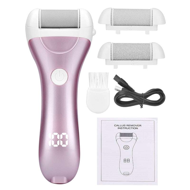 Electric Pedicure Foot File USB Rechargeable Electric Pedicure Foot File Gifting By Julia M Pink-no box