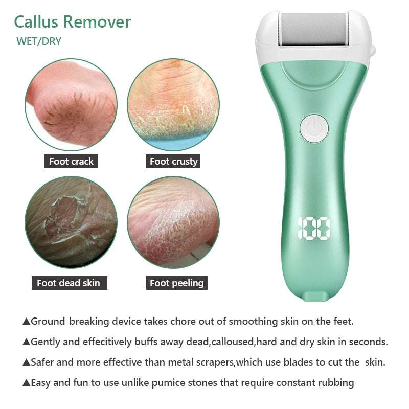 Electric Pedicure Foot File USB Rechargeable Electric Pedicure Foot File Gifting By Julia M