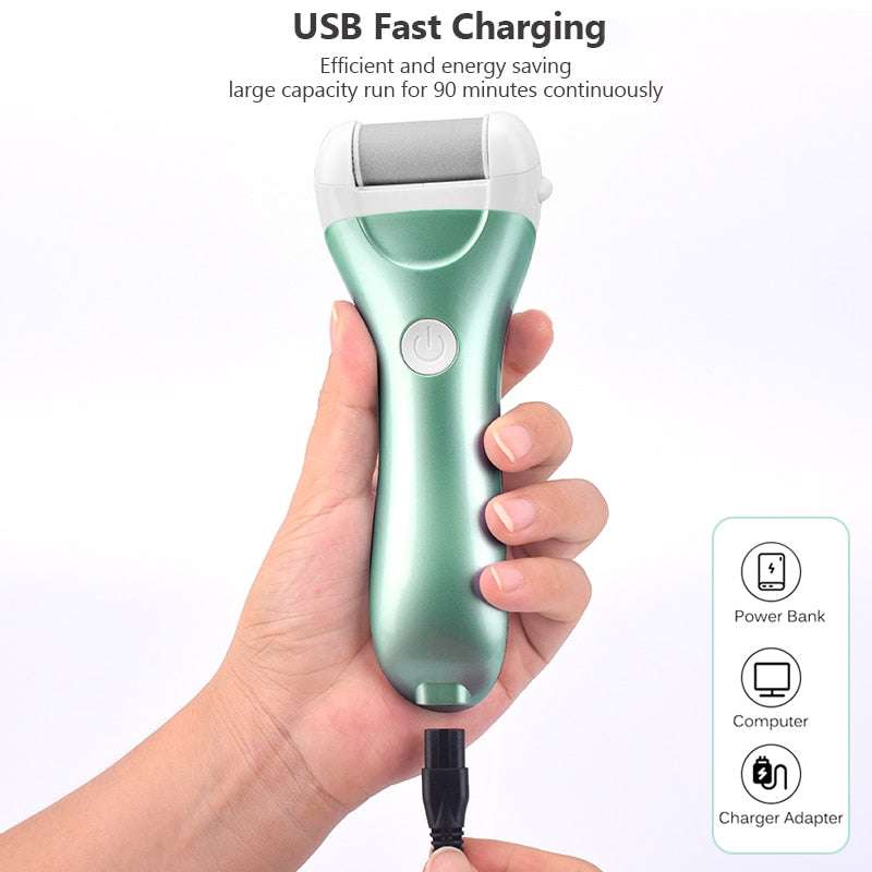Electric Pedicure Foot File USB Rechargeable Electric Pedicure Foot File Gifting By Julia M