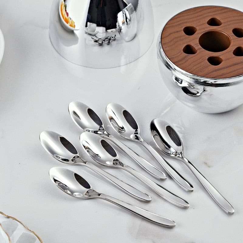Elegant Egg Shape Stainless Steel Tableware Set Tableware Set Gifting By Julia M