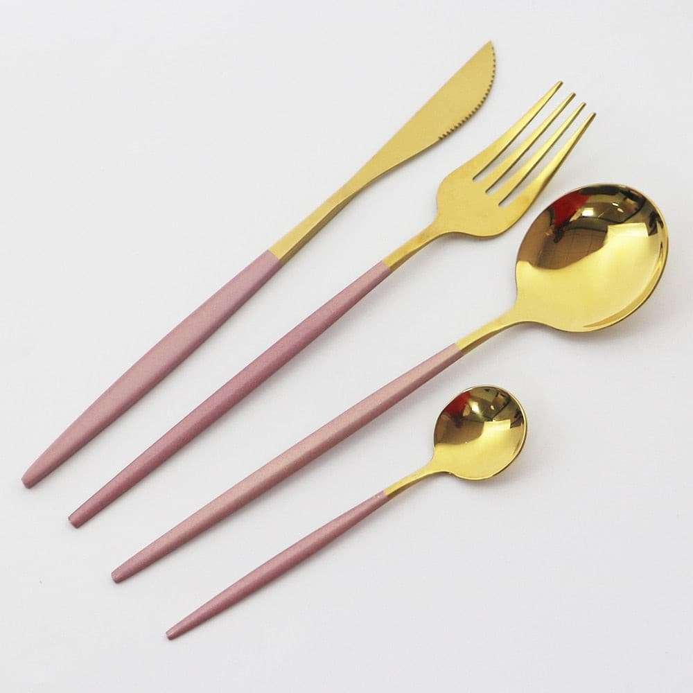 Flatware Set - Stylish and Eco-Friendly Cutlery Flatware Set gifting by julia m