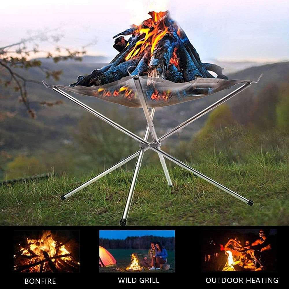 Foldable Mesh Fire Pit Foldable Mesh Fire Pit Gifting By Julia M