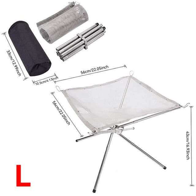 Foldable Mesh Fire Pit Foldable Mesh Fire Pit Gifting By Julia M